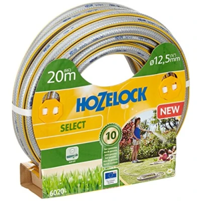 Imagen de Hozelock Manguera de jardín Select, diámetro 12,5 mm, 20 m, Color Naranja