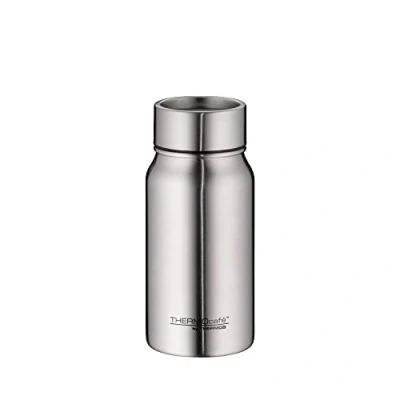 Imagen de TC DRINKING MUG Taza térmica de acero inoxidable (0,35 L, 8 horas calor/16 frío, totalmente hermética, para universidad, oficina, cierre desmontable, lavavajillas, termo