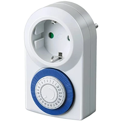 Imagen de Brennenstuhl Temporizador Diario MMZ 20 IP20, Blanco, 10 cm