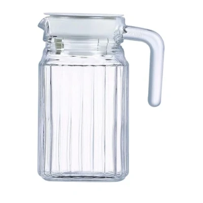 Imagen de Arcoroc Quadro Jarra para Frigorífico con Tapa 0,5L, 1 Transparente