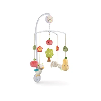 Imagen de NICI Música Móvil con Conejito y Búho 40 cm, Colorido I Móviles de Bebé 5 Figuras Extraíbles Accesorio Cama, en Embalaje Regalo Accesorios Cama Cuna 48511
