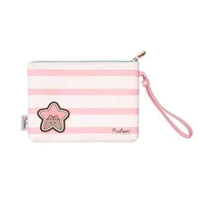Imagen de Grupo Erik Cartera de mano Pusheen Bolso │Bolso neceser niña casual 25 cm