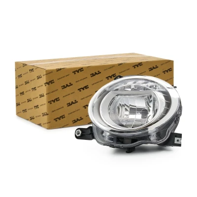 Imagen de TYC 20 1494 05 2 Faros izquierda H7 con luz de para circulación por la derecha electromotor FIAT: 500 Hatchback, C Cabrio norauto, oscaro,