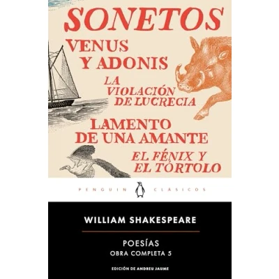 Imagen de Poesías (Obra completa Shakespeare 5) (Penguin Clásicos)