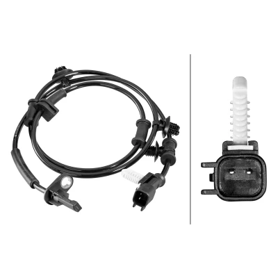 Imagen de HELLA 6PU 358 218 541 Sensor de ABS con clips fijación en el cable Hall 2 1210
