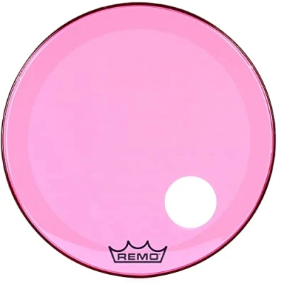 Imagen de Remo Colortone Powerstroke 3 P3 1326 CT PKOH Cabezal de tambor (66 cm), color rosa