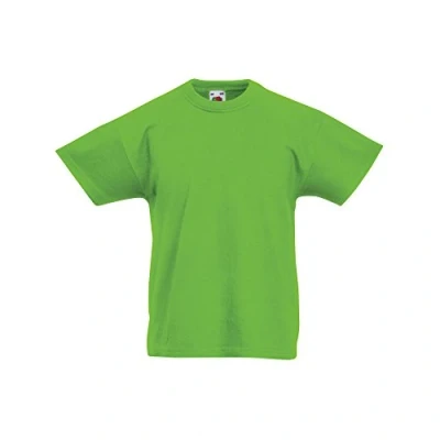 Imagen de Fruit of the Loom Camiseta de Manga Corta Original niños (9 11 años/Lima)