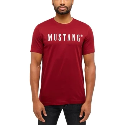 Imagen de Mustang Camiseta estampada, Hombre, Talla: 4XL, Rot