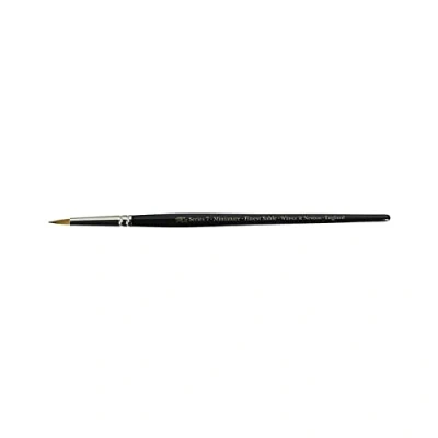 Imagen de Winsor &amp; Newton Pincel De Acuarela Para Miniaturas Serie 7, pelo Marta Kolinsky, número 4