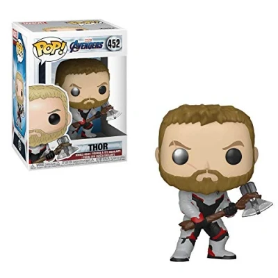 Imagen de Funko Pop! Bobble: Marvel Avengers Endgame: Thor Figura de Vinilo Coleccionable Idea Regalo Mercancia Oficial Juguetes para Niños y Adultos Movies Fans Muñeco Coleccionistas