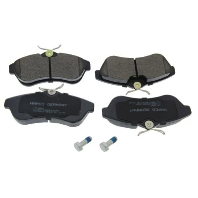 Imagen de MAPCO 6584 Juego de pastillas freno Eje delantero con tornillos pinza CITROËN: C2 Hatchback, C3 I Pluriel
