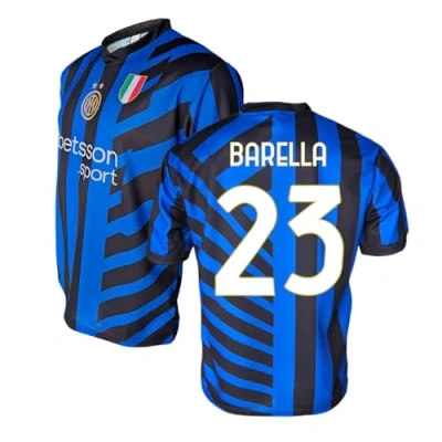 Imagen de Inter Maglia Home 2024/2026 Camiseta para casa 2024/2025, Negro Azul, L Unisex Adulto