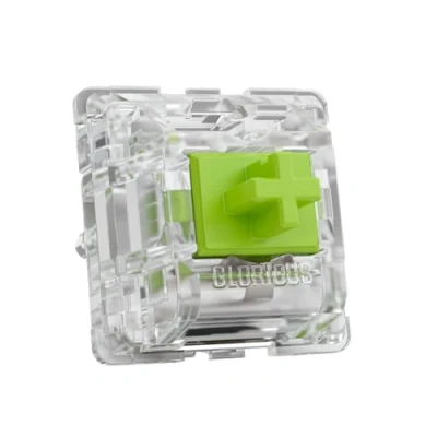Imagen de Glorious Gaming 36 switches para Teclado mecánico Raptor (clicky) Apto teclados GMMK 2/Pro y numéricos GMMK, Golpe táctil, diseño RGB, 55 g de acción, fijación 5 Pines Engrasados