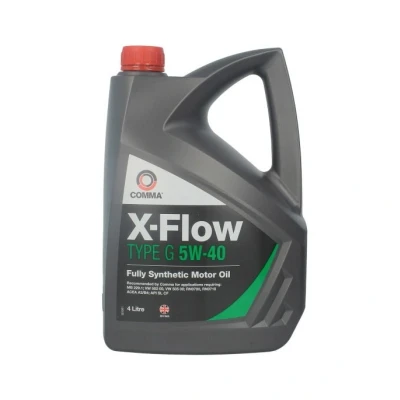 Imagen de Comma X Flow G 5W 40 4L Aceite de motor XFG4L VOLKSWAGEN: Golf 4, 5, 7, AUDI: A3 Hatchback, A4 B6 Berlina, Sportback, SEAT: Ibiza 3