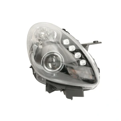 Imagen de MAGNETI MARELLI 712497401129 Faros derecha H7/H1 Halógena para circulación por la con lámpara, servomotor reg. alcance luces