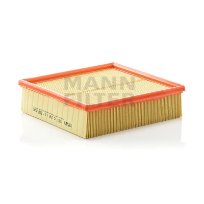 Imagen de MANN FILTER C 22 117 Filtro de aire 58 213 Cartucho filtrante VOLKSWAGEN: Polo II Coupé, TRANSPORTER 3 Bus, Kasten, LADA: Niva