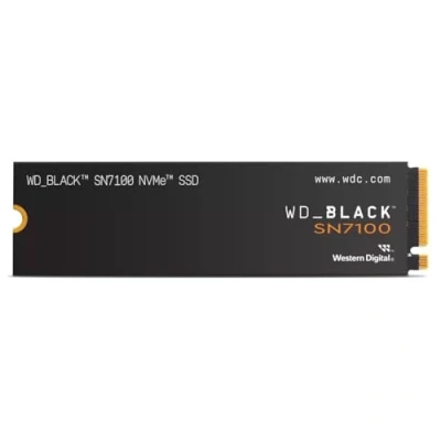Imagen de Disco duro SSD interno 2TB WD_BLACK SN7100 NVMe SSD, Hasta 7250 MB/s lectura, M.2 2280, Negro