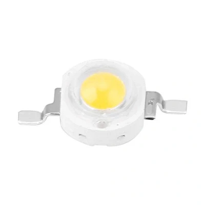 Imagen de Virutas LED, 1W de alta potencia LED Beads Componentes del emisor luz Accesorio iluminación DIY SMD Diodo luz(Warm White)