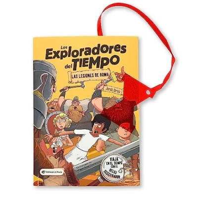 Imagen de Las legiones de Roma: ¡Viaja por el tiempo con reloj descifrador y descubre la antigua Roma! Libros para niños niñas a partir 10 años. (Los Exploradores del Tiempo)