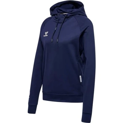 Imagen de Sudadera con capucha de algodón para mujer Hummel Move Grid