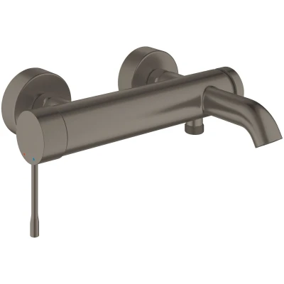 Imagen de Grohe Essence New grifo monomando baño visto Brushed Hard Graphite