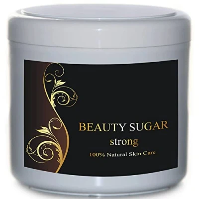 Imagen de Sugaring pasta de azúcar Beauty Sugar &quot;strong&quot; en tamaño XXL 600g para la depilación Made in Germany