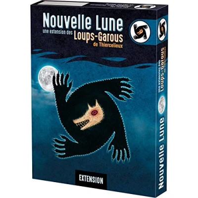 Imagen de Asmodee Les Loups Garous de Thiercelieux Extension Nouvelle Lune, LMELG02FR, Jeu D&#039;ambiance