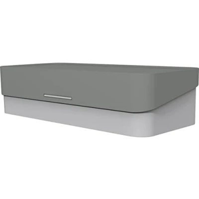 Imagen de helit H6252582 Organizador de escritorio &quot;el compañero&quot;, mayordomo en gris/gris