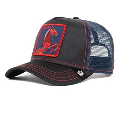 Imagen de Goorin Bros Stallion Trip Horse Black Adjustable Trucker Cap