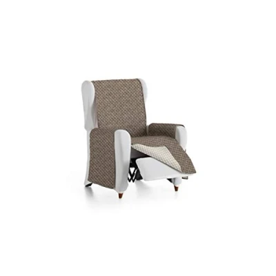 Imagen de Eysa Mist Funda, Poliéster, C/7 Marron Beige, 1 Plaza 55cm. Válido para sofá Desde 60 a 110 cm