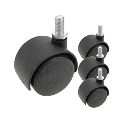 Imagen de Kippen 1615k1 set di 4 ruote gemellate da mm.40 con perno filettato m8