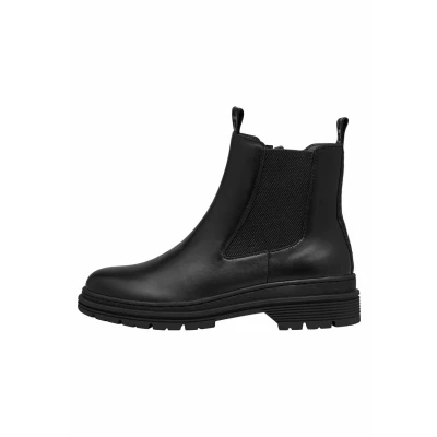 Imagen de Tamaris Mujer 1 25436 41, Botas Estilo Chelsea, Piel Negra, 39 EU