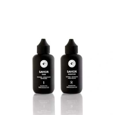Imagen de COCUNAT Savior Tratamiento Capilar Reconstructor y Reparador Para Pelo Dañado, Quebradizo o Teñido Repara Totalmente la Estructura desde Dentro Sin Siliconas 2 x 100ml
