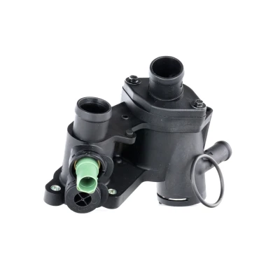 Imagen de TOPRAN 110 352 Caja del termostato con junta, sensor de temperatura termostato, tornillos VOLKSWAGEN: Golf 4, SEAT: Leon I Hatchback