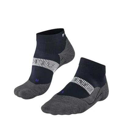 Imagen de FALKE RU4 Endurance Cool Short M SSO hilo funcional anti ampollas fino 1 par, Calcetines para correr Hombre, Azul (Space Blue 6116) nuevo ecológico, 42 43