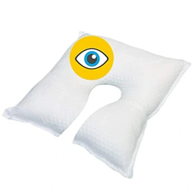 Imagen de OrtoPrime Almohada Postoperatorio Ocular Terapéutica Cojín Ortopédico Alta Protección Ojos Calidad y Descanso