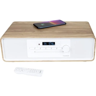 Imagen de Micro chaîne Bluetooth THOMSON CD/MP3/USB/Radio FM/DAB+ 75W Affichage LCD Télécommande