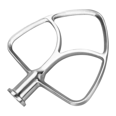 Imagen de Batidora Plana de Acero Inoxidable K45B para KitchenAid 4.5 5 Cuartos Tilt Head Batidoras Serie Artisan &amp; Classic MMOBIEL Accesorio Pala Batidor Repostería Apto Lavavajillas