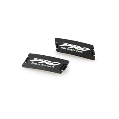 Imagen de Puig 20873N Juego Tapas con Logo Protector de Motor Pro 2.0 Negro