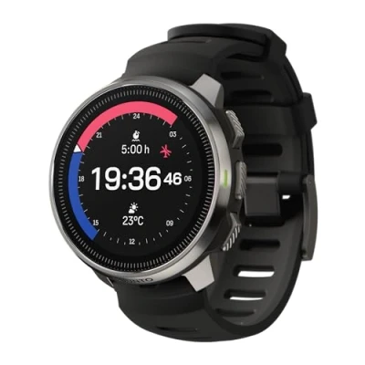 Imagen de Suunto Ocean Ordenador de Buceo y Reloj Deportivo, Pantalla AMOLED, 100m Impermeable, GPS Doble Banda, Mapa Sin Conexión, 95+ Deportes, HRV Seguimiento del Sueño, 40 Horas Autonomía en Modo