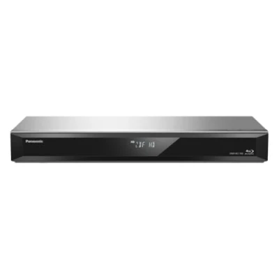 Imagen de Panasonic DMR BCT765AG Reproductor de BLU Ray y grabadora con sintonizador Twin HD DVB C, Disco Duro 500 GB, 4K upscaling, Ultra HD, grabación simultánea, Smart Ready, Color Plateado