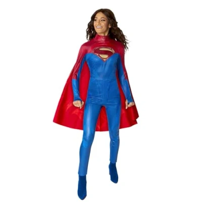 Imagen de Rubie&#039;s Disfraz de superchica DC The Flash Movie para mujer, Como se muestra, S