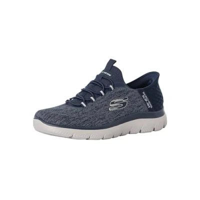 Imagen de Skechers Summits Key Pace, Zapatillas Hombre, Navy Mesh, 45.5 EU
