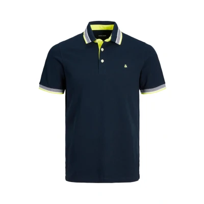 Imagen de Jack &amp; Jones Epaulos Polo dunkelblau3, Hombre, Talla: 6XL, Dunkelblau 3