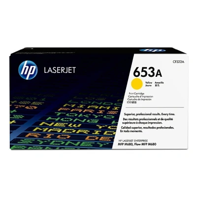 Imagen de HP Color LaserJet Enterprise MFP M680z 653A (CF322A) toner amarillo (original)