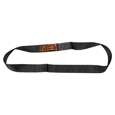 Imagen de PETEX 47110204 WLL Cinta de elevación desechable (750 kg, longitud: 0,375 m, circunferencia 0,75 ancho 48 mm), color negro