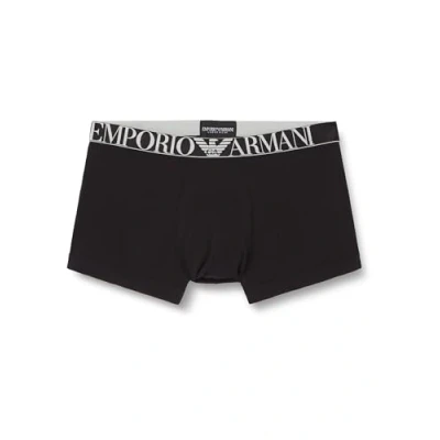 Imagen de Emporio Armani Trunk 3 PACK Culotte, Hombre, Talla: Large, Nero/black