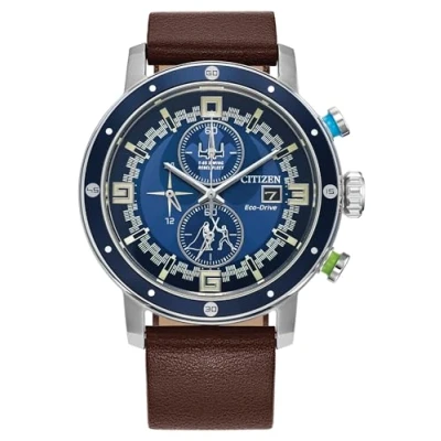 Imagen de Citizen Reloj Analógico para Hombres de Eco Drive con Correa en Cuero CA0768 07W