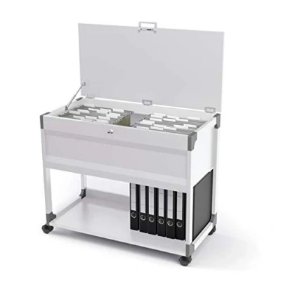 Imagen de Durable 378710 System File Trolley 100 Multi Top, gris