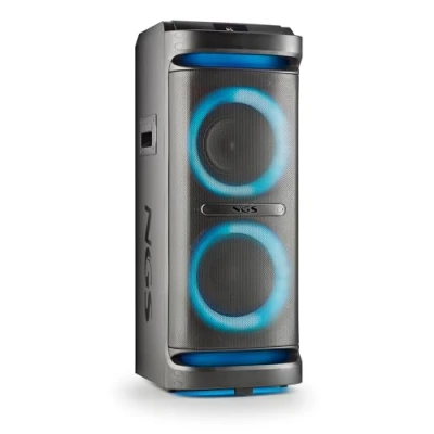 Imagen de Altavoz Portátil Inalámbrico Ngs Wild Space 2 Bluetooth/usb/aux In 400w Rms Negro